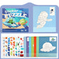 🏆Surprise Price: Only £7.99!!🚗Kids Geometric Sticker Activity Book🧩The Best Gift For Kids❤️