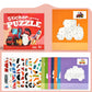🏆Surprise Price: Only £7.99!!🚗Kids Geometric Sticker Activity Book🧩The Best Gift For Kids❤️
