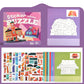 🏆Surprise Price: Only £7.99!!🚗Kids Geometric Sticker Activity Book🧩The Best Gift For Kids❤️