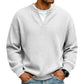 ⏳ LAST DAY 50% OFF! 🔥 Timeless Comfort | Men's Textured Waffle Layered-Look Long-Sleeve Tee