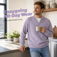 ⏳ LAST DAY 50% OFF! 🔥 Timeless Comfort | Men's Textured Waffle Layered-Look Long-Sleeve Tee