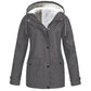 🔥 This Week’s Special – 50% OFF!! 🧥💦 Women's Plush-Lined Windproof Hooded Jacket – Unleash Style and Durability in Any Storm!