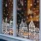 🎅Ready for Christmas!⏳LAST DAY SALE ONLY￡6.99!🎁🎄Christmas Village Window Sticker Set