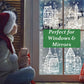 🎅Ready for Christmas!⏳LAST DAY SALE ONLY￡6.99!🎁🎄Christmas Village Window Sticker Set