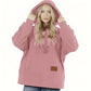 🔥 LAST DAY SALE – 50% OFF! 🐈 Multi-Functional Portable Pet Pouch Hoodie