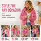⏳ LAST DAY SALE – 50% OFF! 🔥 Women’s Cosy Hooded Zip Fleece Jacket – Soft, Warm & Perfect for Everyday Life 🧥