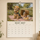 🐶 50% OFF! 2027 Yorkshire Terrier Wall Calendar – A Year of Adorable Yorkies ✨