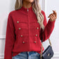 ⏳LAST DAY SALE ONLY￡23.99!🔥✨ Effortless Elegance | Women's Casual Double Zipper Sweater Jacket