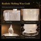 🔥 50% OFF! 🎁 Buy 1 Get 1 Free!! 🕯️ Glowing LED Electronic Candle Night Light – Flameless, Cosy & Safe ✨