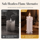 🔥 50% OFF! 🎁 Buy 1 Get 1 Free!! 🕯️ Glowing LED Electronic Candle Night Light – Flameless, Cosy & Safe ✨