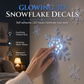 🎄 HOLIDAY SALE – 50% OFF💥 Only £5.99! ❄ Glowing Snowflake Night Light Wall Stickers 💡