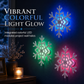 🎄 HOLIDAY SALE – 50% OFF💥 Only £5.99! ❄ Glowing Snowflake Night Light Wall Stickers 💡
