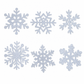 🎄 HOLIDAY SALE – 50% OFF💥 Only £5.99! ❄ Glowing Snowflake Night Light Wall Stickers 💡