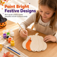 🔥 50% OFF! 🎁 Buy 1 Get 1 Free!! 🎃 Halloween Wooden Pumpkin DIY Craft Kit – Creative Halloween Fun for All Ages ✨