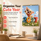 🎄🎁 Christmas Sale – 50% OFF! 🐕 Chihuahua 12 Month Wall Calendar – Perfect Christmas Gift for Dog Lovers 📅✨