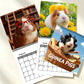 🔥 50% OFF! 🐹 2027 Guinea Pig Calendar – Cute Photos & Cheerful Wall Decor ✨