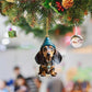 🎄🎁 HOT Christmas Sale! 🔥 50% OFF! 🎁 Buy 1 Get 1 Free! 🐕 Puppy-Shaped Christmas Tree Ornaments ✨