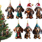 🎄🎁 HOT Christmas Sale! 🔥 50% OFF! 🎁 Buy 1 Get 1 Free! 🐕 Puppy-Shaped Christmas Tree Ornaments ✨