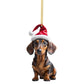 🎄🎁 HOT Christmas Sale! 🔥 50% OFF! 🎁 Buy 1 Get 1 Free! 🐕 Puppy-Shaped Christmas Tree Ornaments ✨
