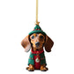 🎄🎁 HOT Christmas Sale! 🔥 50% OFF! 🎁 Buy 1 Get 1 Free! 🐕 Puppy-Shaped Christmas Tree Ornaments ✨