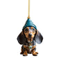 🎄🎁 HOT Christmas Sale! 🔥 50% OFF! 🎁 Buy 1 Get 1 Free! 🐕 Puppy-Shaped Christmas Tree Ornaments ✨