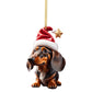 🎄🎁 HOT Christmas Sale! 🔥 50% OFF! 🎁 Buy 1 Get 1 Free! 🐕 Puppy-Shaped Christmas Tree Ornaments ✨