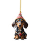 🎄🎁 HOT Christmas Sale! 🔥 50% OFF! 🎁 Buy 1 Get 1 Free! 🐕 Puppy-Shaped Christmas Tree Ornaments ✨