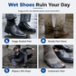 🔥 50% OFF! ☔ Waterproof High-Top Silicone Rain Shoe Covers – Reusable & Non-Slip 🛡️