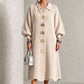 🍂Autumn Hot Sale 59% OFF🔥✨Women's Lantern Sleeve Ribbed Knit Maxi Dress