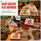 🎄 FESTIVE SALE – 50% OFF! 🍄🧩 Kids' Christmas 3D Mushroom Peg Board Play Set ✨