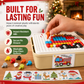 🎄 FESTIVE SALE – 50% OFF! 🍄🧩 Kids' Christmas 3D Mushroom Peg Board Play Set ✨