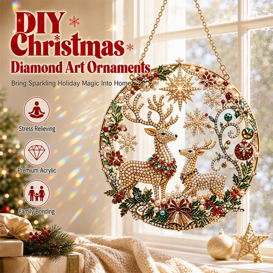 🎄 Festive Sale – 50% OFF! ✨ DIY Pearl Art Christmas Decoration Kits for Adults 🎁