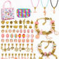 🥳 HOT SALE – 50% OFF! 💎 Kids DIY Charm Bracelet Making Kit for Girls ✨