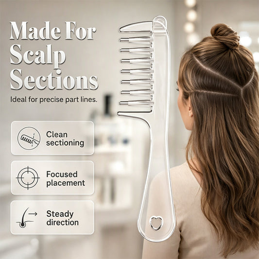🔥 50% OFF! 💆 Instant Scalp Care – Precision Liquid Applicator Comb ✨