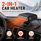 🔥 50% OFF! 🌬️ Portable Car Heater & Windscreen Defroster – Fast Warming & Clear Views 🚗