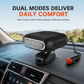 🔥 50% OFF! 🌬️ Portable Car Heater & Windscreen Defroster – Fast Warming & Clear Views 🚗