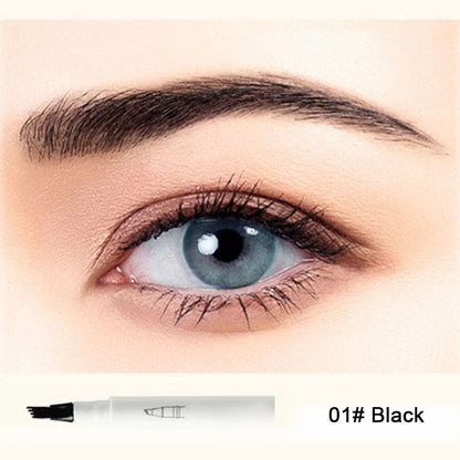 ⏳ Limited Time Offer – 50% OFF! Buy One Get One Free! ✨ Liquid Brow Pen with Four-Pronged Tip – Fine, Hair-Like Strokes & Added Definition