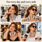 🎄 Christmas Sale 60% OFF! 🎁 Buy 1 Get 1 Free! ✨ Women's Elegant Magnetic Pearl Scarf Necklace 📿