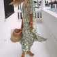 💖Hot Sale 48% OFF-🎁2023 Summer New Short-sleeved Printed Dress