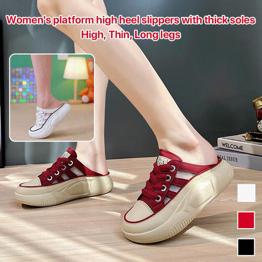 Women'S Closed Toe Half Slippers