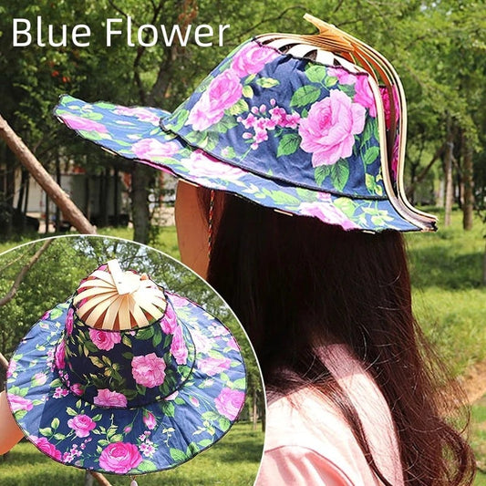 🔥Last Day Promotion 49%🔥OFF-Fashionable bamboo fan hat