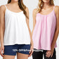 Loose-fitting Tank Top With Built-in Bra