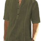 Linen shirt sleeves for men's wear