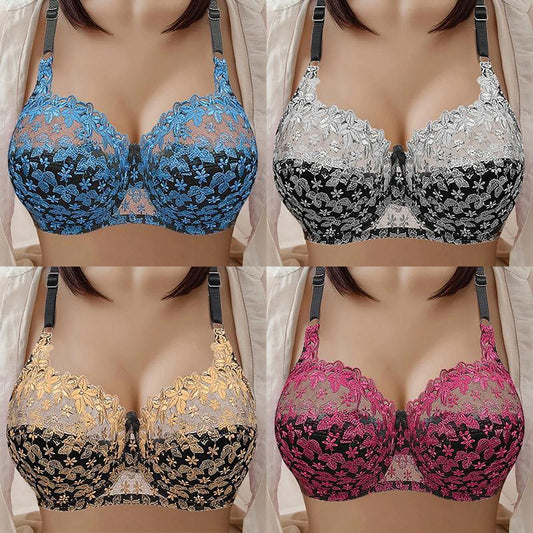 🔥2023 NEW Plus Size Bra Women Wire Free Comfort Soft Breathable🔥