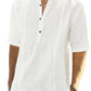 Linen shirt sleeves for men's wear