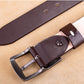 [Practical gift for him] Men's Business Leather Belt